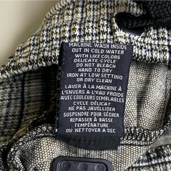 JULES & LEOPOLD Houndstooth Pull On Wide Leg Capri Pants Women’s Sz Medium NWT - Picture 6 of 12